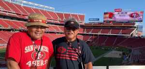 J attended San Francisco 49ers vs. Pittsburgh Steelers - NFL on Sep 22nd 2019 via VetTix 