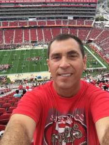 Rick attended San Francisco 49ers vs. Pittsburgh Steelers - NFL on Sep 22nd 2019 via VetTix 