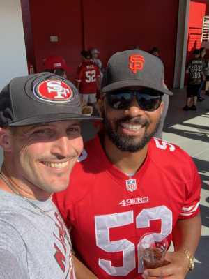 curtis attended San Francisco 49ers vs. Pittsburgh Steelers - NFL on Sep 22nd 2019 via VetTix 
