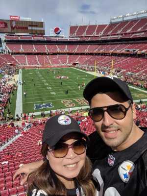 kevin attended San Francisco 49ers vs. Pittsburgh Steelers - NFL on Sep 22nd 2019 via VetTix 