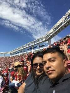 MIGUEL attended San Francisco 49ers vs. Pittsburgh Steelers - NFL on Sep 22nd 2019 via VetTix 