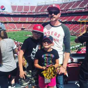 Mark F attended San Francisco 49ers vs. Pittsburgh Steelers - NFL on Sep 22nd 2019 via VetTix 