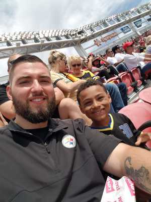 Steven Jr. & Cashious Hossman attended San Francisco 49ers vs. Pittsburgh Steelers - NFL on Sep 22nd 2019 via VetTix 