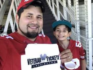 Jose attended San Francisco 49ers vs. Pittsburgh Steelers - NFL on Sep 22nd 2019 via VetTix 