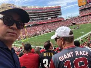 brian attended San Francisco 49ers vs. Pittsburgh Steelers - NFL on Sep 22nd 2019 via VetTix 