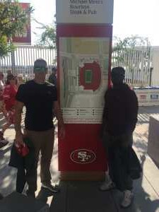 Justin attended San Francisco 49ers vs. Pittsburgh Steelers - NFL on Sep 22nd 2019 via VetTix 