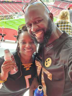 Richie T  attended San Francisco 49ers vs. Pittsburgh Steelers - NFL on Sep 22nd 2019 via VetTix 