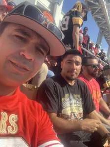 Jorge attended San Francisco 49ers vs. Pittsburgh Steelers - NFL on Sep 22nd 2019 via VetTix 