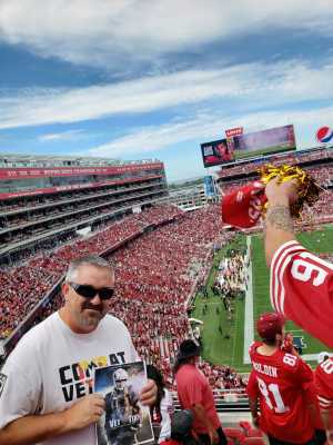Troy Mutschler attended San Francisco 49ers vs. Pittsburgh Steelers - NFL on Sep 22nd 2019 via VetTix 
