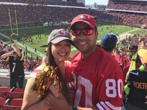 Christian attended San Francisco 49ers vs. Pittsburgh Steelers - NFL on Sep 22nd 2019 via VetTix 