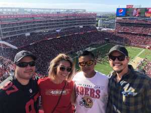 AILAO attended San Francisco 49ers vs. Pittsburgh Steelers - NFL on Sep 22nd 2019 via VetTix 