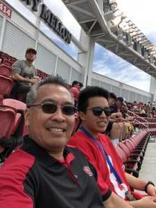 Sherwin attended San Francisco 49ers vs. Pittsburgh Steelers - NFL on Sep 22nd 2019 via VetTix 