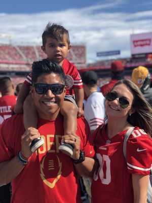 Marco attended San Francisco 49ers vs. Pittsburgh Steelers - NFL on Sep 22nd 2019 via VetTix 