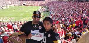 Juan attended San Francisco 49ers vs. Pittsburgh Steelers - NFL on Sep 22nd 2019 via VetTix 