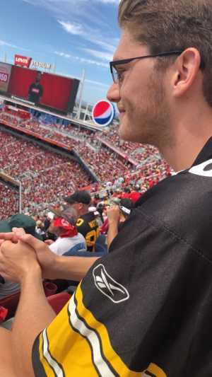 PHILLIP attended San Francisco 49ers vs. Pittsburgh Steelers - NFL on Sep 22nd 2019 via VetTix 