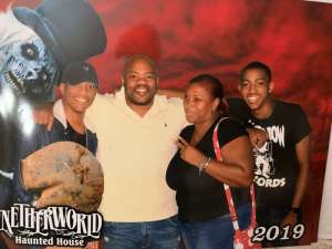 Robert attended Netherworld 2019 Haunt- Valid on Specific Dates Only * See Notes Before Claiming on Oct 6th 2019 via VetTix 
