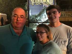 Steven attended Netherworld 2019 Haunt- Valid on Specific Dates Only * See Notes Before Claiming on Oct 6th 2019 via VetTix 