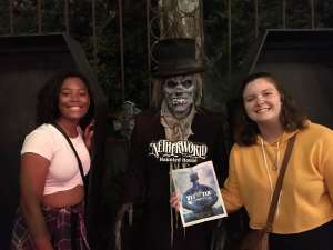 George attended Netherworld 2019 Haunt- Valid on Specific Dates Only * See Notes Before Claiming on Oct 6th 2019 via VetTix 