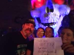 Fredrick attended Netherworld 2019 Haunt- Valid on Specific Dates Only * See Notes Before Claiming on Oct 6th 2019 via VetTix 
