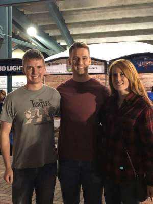 Kasey attended Toby Keith With American Idol Winner Laine Hardy on Oct 5th 2019 via VetTix 
