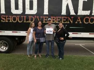Daniel attended Toby Keith With American Idol Winner Laine Hardy on Oct 5th 2019 via VetTix 