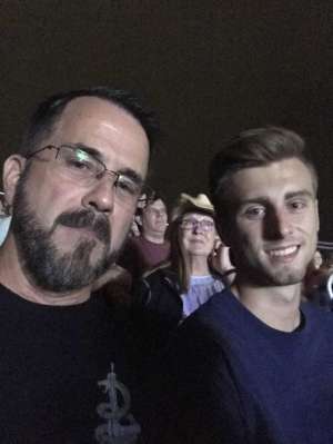 Lane attended Toby Keith With American Idol Winner Laine Hardy on Oct 5th 2019 via VetTix 