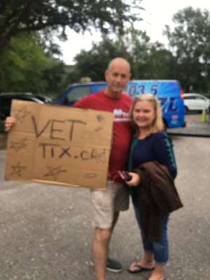 Kevin Ten Kate attended Toby Keith With American Idol Winner Laine Hardy on Oct 5th 2019 via VetTix 