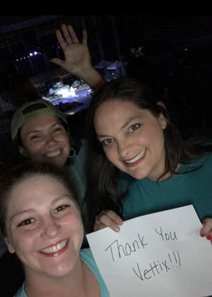 Linda attended Toby Keith With American Idol Winner Laine Hardy on Oct 5th 2019 via VetTix 