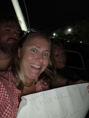 Sara attended Toby Keith With American Idol Winner Laine Hardy on Oct 5th 2019 via VetTix 