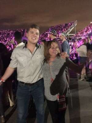 Karen attended Toby Keith With American Idol Winner Laine Hardy on Oct 5th 2019 via VetTix 