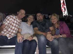 Trevor attended Toby Keith With American Idol Winner Laine Hardy on Oct 5th 2019 via VetTix 