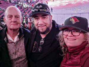 Mel Lo attended Arizona Coyotes vs. Vegas Golden Knights - NHL on Oct 10th 2019 via VetTix 