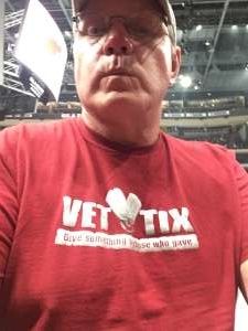 Brian attended Arizona Coyotes vs. Vegas Golden Knights - NHL on Oct 10th 2019 via VetTix 