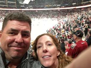 Doug attended Arizona Coyotes vs. Vegas Golden Knights - NHL on Oct 10th 2019 via VetTix 