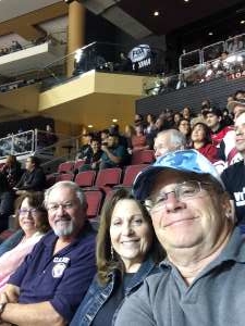 Franklin attended Arizona Coyotes vs. Vegas Golden Knights - NHL on Oct 10th 2019 via VetTix 