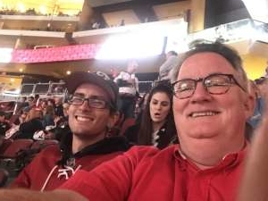 Jim attended Arizona Coyotes vs. Vegas Golden Knights - NHL on Oct 10th 2019 via VetTix 