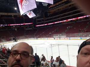 Tim attended Arizona Coyotes vs. Vegas Golden Knights - NHL on Oct 10th 2019 via VetTix 