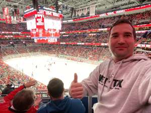 Brad attended Washington Capitals vs. Dallas Stars - NHL on Oct 8th 2019 via VetTix 