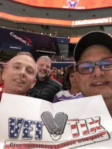 William attended Washington Capitals vs. Dallas Stars - NHL on Oct 8th 2019 via VetTix 