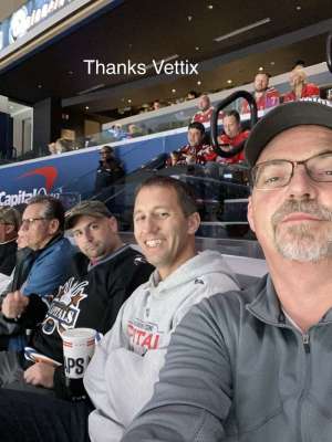 Richard attended Washington Capitals vs. Dallas Stars - NHL on Oct 8th 2019 via VetTix 