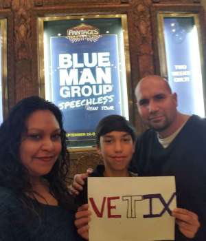 Blue Man Group - Hollywood Pantages Theatre