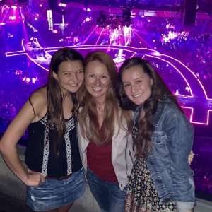 Sonja attended Carrie Underwood: the Cry Pretty Tour 360 on Oct 4th 2019 via VetTix 