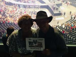 Robert attended Carrie Underwood: the Cry Pretty Tour 360 on Oct 4th 2019 via VetTix 