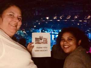 Charles attended Carrie Underwood: the Cry Pretty Tour 360 on Oct 4th 2019 via VetTix 