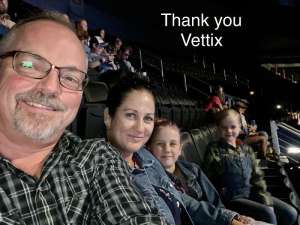 Richard attended Carrie Underwood: the Cry Pretty Tour 360 on Oct 4th 2019 via VetTix 