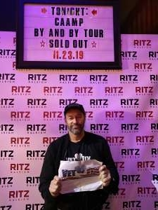 Caamp by and by I Tickets Donated by Navy Federal Credit Union