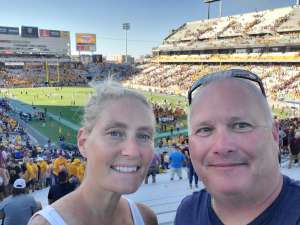 Tom attended Arizona State University Sun Devils vs. WSU - NCAA Football on Oct 12th 2019 via VetTix 