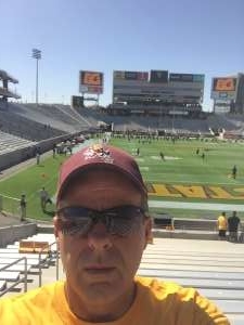 Joseph attended Arizona State University Sun Devils vs. WSU - NCAA Football on Oct 12th 2019 via VetTix 
