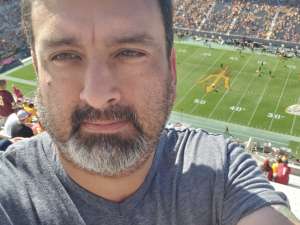 Jason attended Arizona State University Sun Devils vs. WSU - NCAA Football on Oct 12th 2019 via VetTix 
