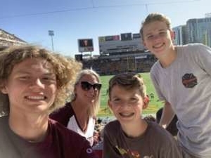 Joshua attended Arizona State University Sun Devils vs. WSU - NCAA Football on Oct 12th 2019 via VetTix 